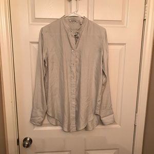 Luxurious silk blouse by Helmut Lang